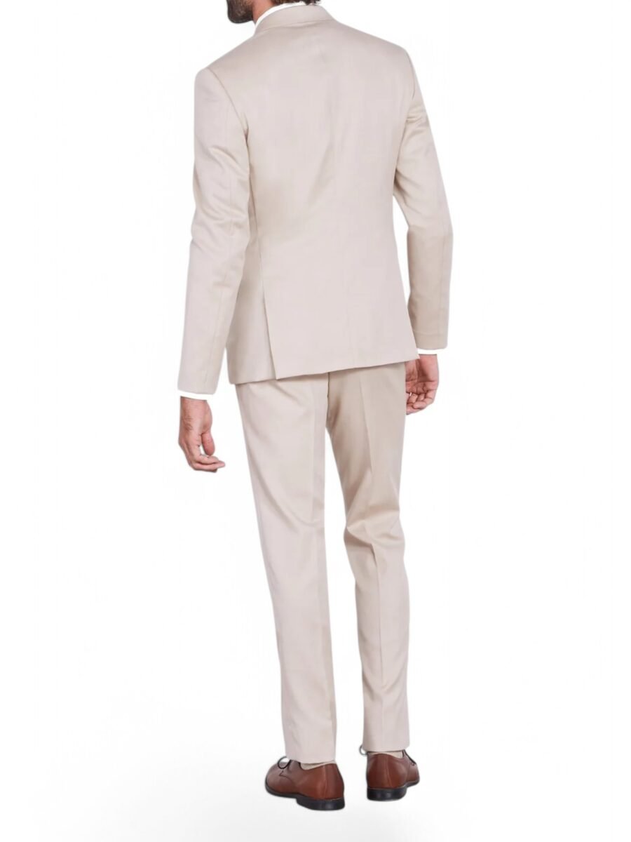Tan Wedding Suit for Men – Light, Modern & Timeless Elegance - Image 4