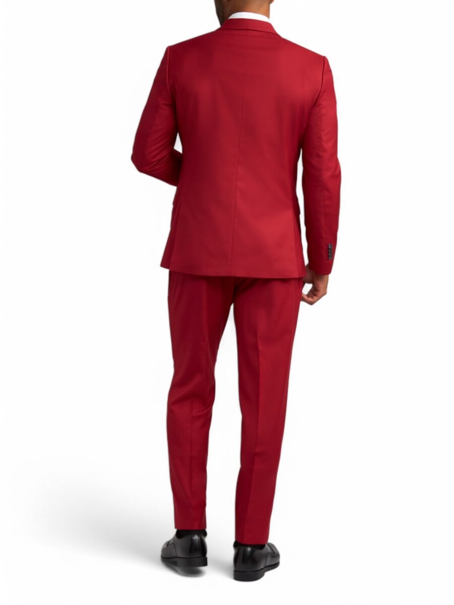 Red Wedding Suit for Men – Stylish & Bold - Image 4