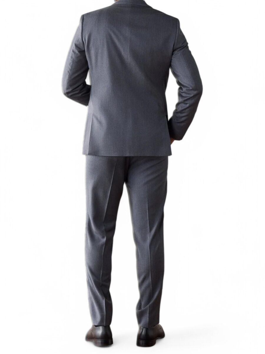 Elegant Grey Wedding Suit for Men – Classic Style & Modern Fit - Image 4
